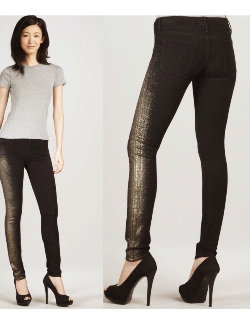 Mother the Looker all that Glitters is gold size 31